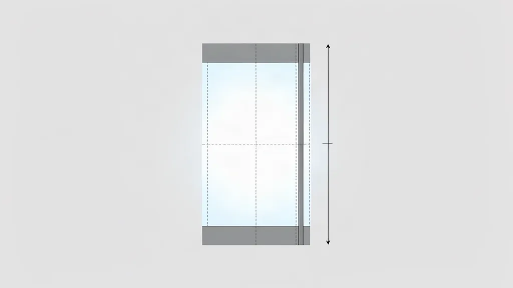 A vertical 9:16 frame cut by dashed lines into three shaded interface strips — top, bottom, right edge — leaving a central safe band, with a vertical arrow for the height.