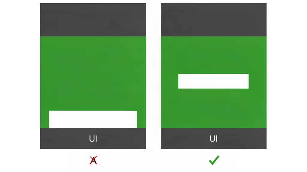 Avant/après : clip A dont la barre de sous-titres tombe sur la zone d'interface du bas, clip B dont la barre est remontée dans la zone sûre.